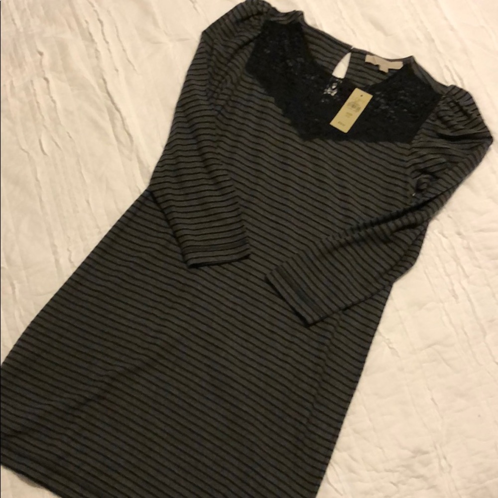 Loft Striped Dress